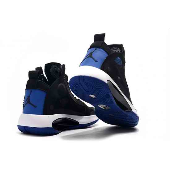 Air Jordan XXXIV Men Basketball Sneakers Black Blue-2